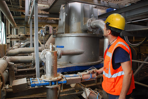 Inspeção de equipamento