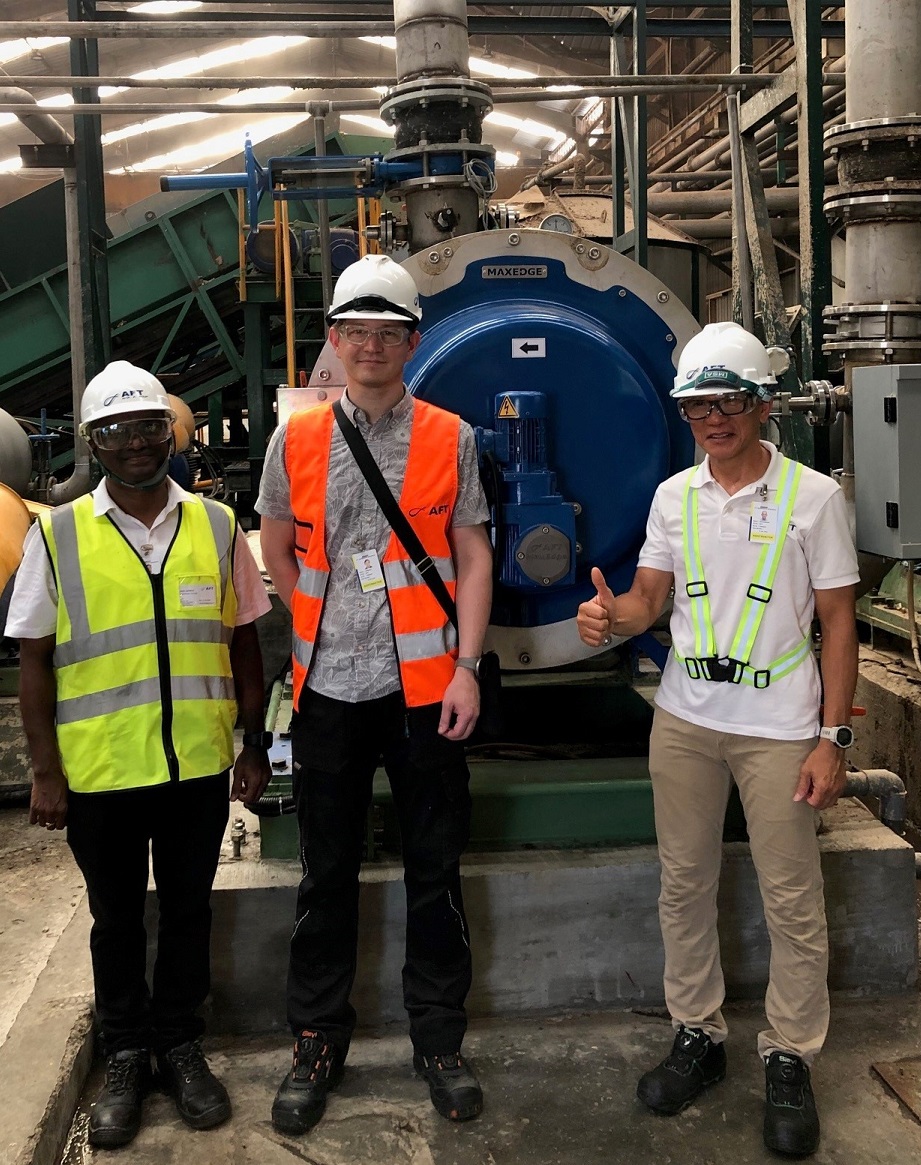 AFT MaxEdge refiner start-up at Sonoco Indonesia