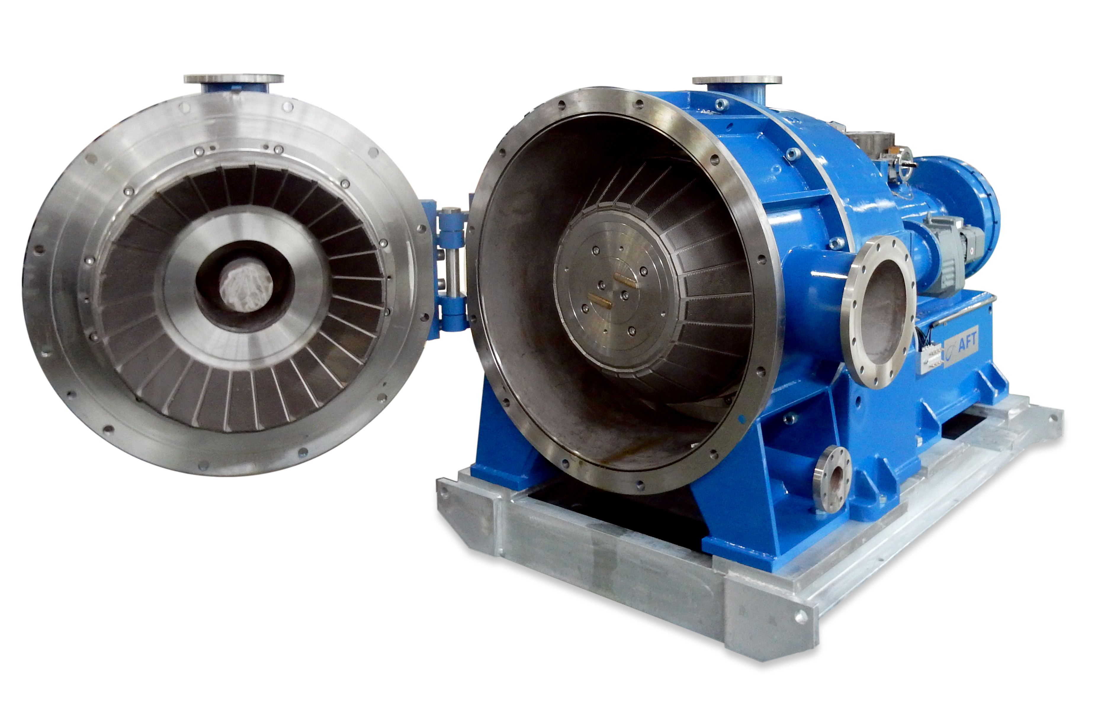 ADC conical stock prep refiner