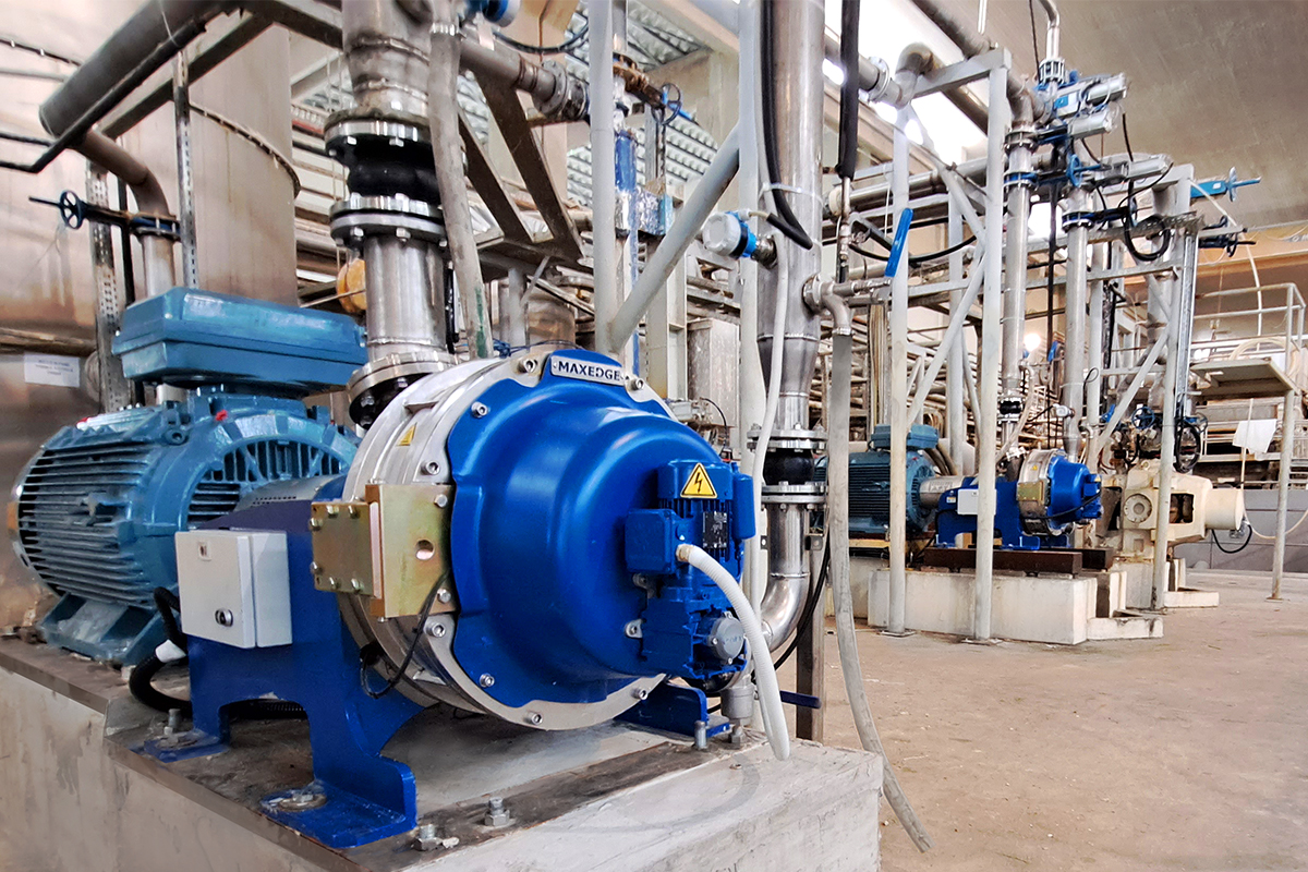 MaxEdge refiner system in Romania tissue mill
